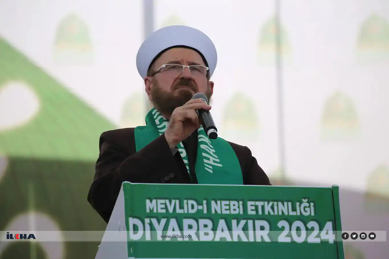 Islamic scholars and leaders gather in Diyarbakır for Mawlid al Nabi celebration